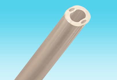 Real multi-lumen medical extrusion tubing samples